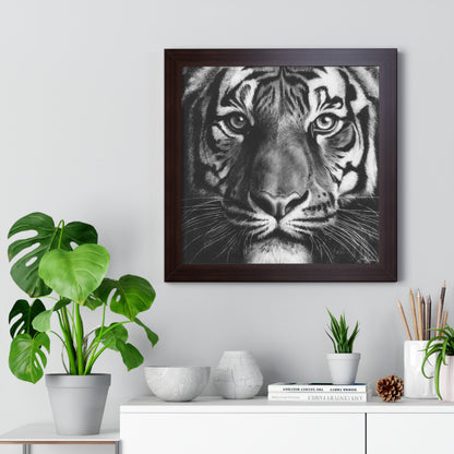 "Tiger" Framed Paper Print