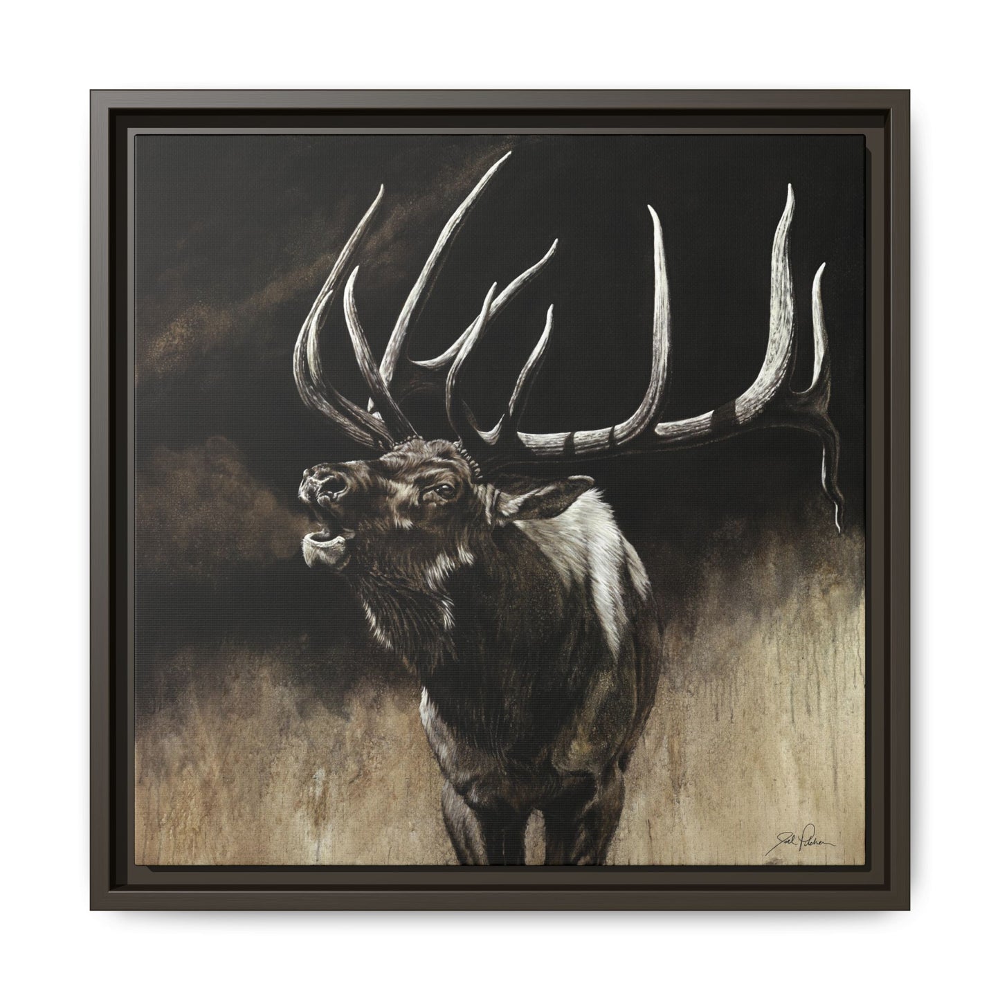 "Call of the Wild" Framed Canvas