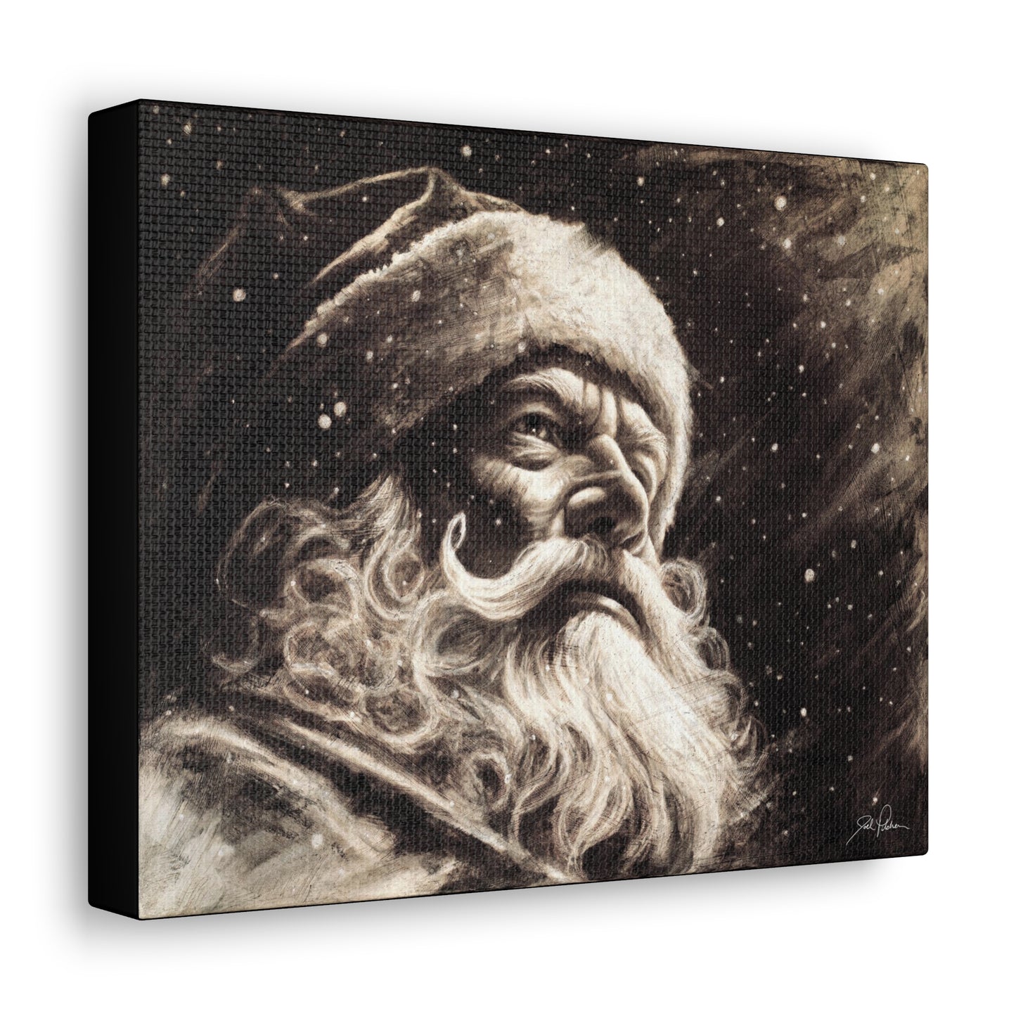 "Kris Kringle" Gallery Wrapped Canvas.