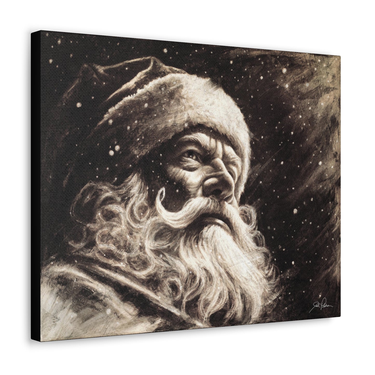 "Kris Kringle" Gallery Wrapped Canvas.