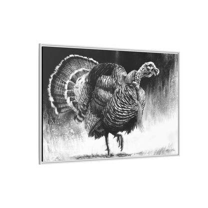 "Gobbler" Framed Canvas