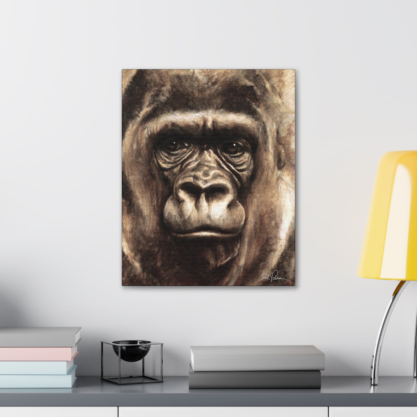 "Gorilla" Gallery Wrapped Canvas