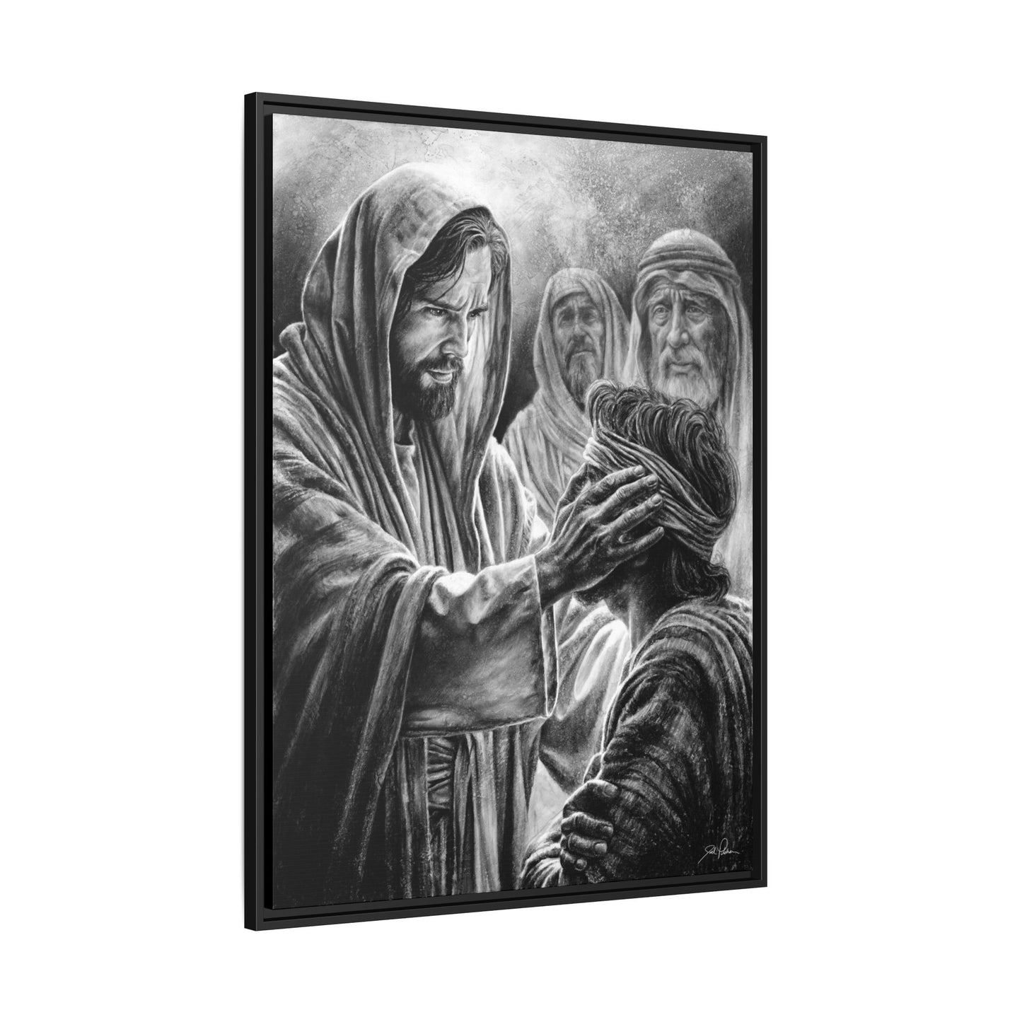 "That We May See" Framed Canvas