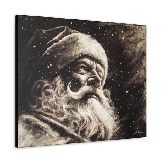 "Kris Kringle" Gallery Wrapped Canvas.