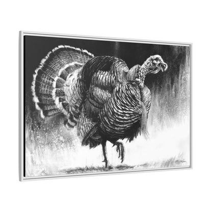 "Gobbler" Framed Canvas