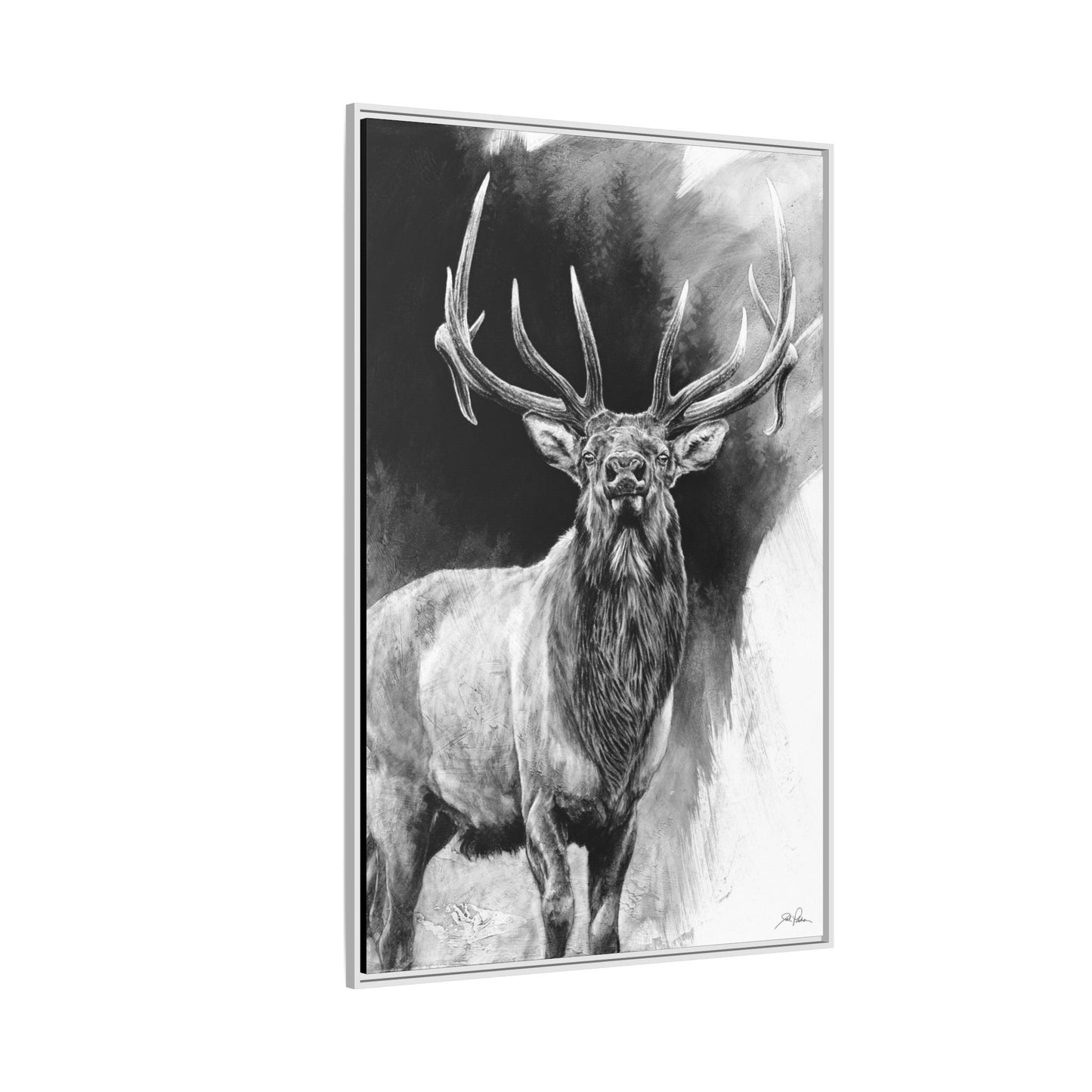 "Standing Tall" Framed Canvas
