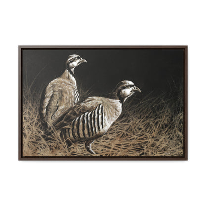 "Chukars" Gallery Wrapped/Framed Canvas