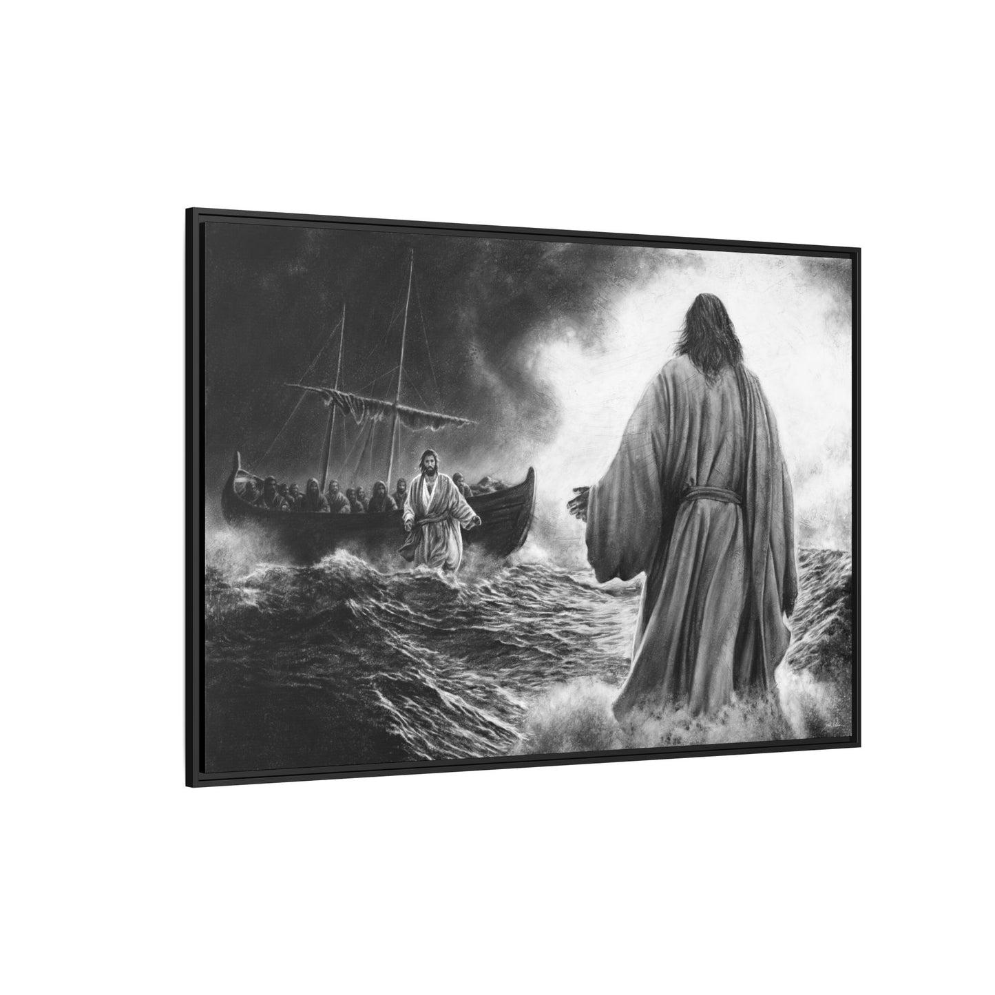 "Be Not Afraid" Framed Canvas