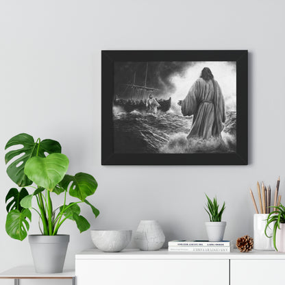 "Be Not Afraid" Framed Paper Print