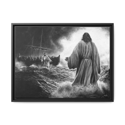 "Be Not Afraid" Framed Canvas