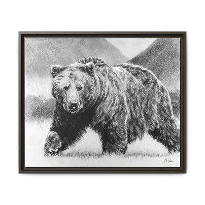 Grizzly II" Framed Canvas