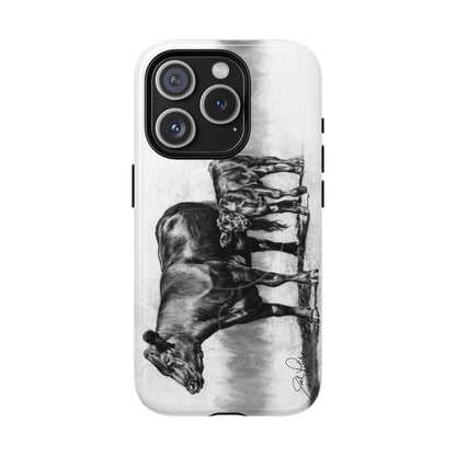 "Mama Cow & Calf" Magnetic Tough Case