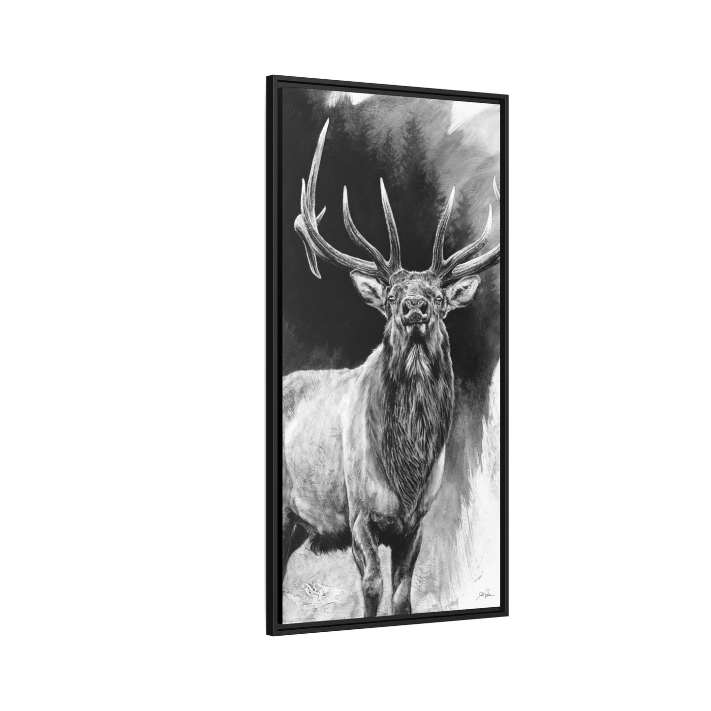 "Standing Tall" Framed Canvas