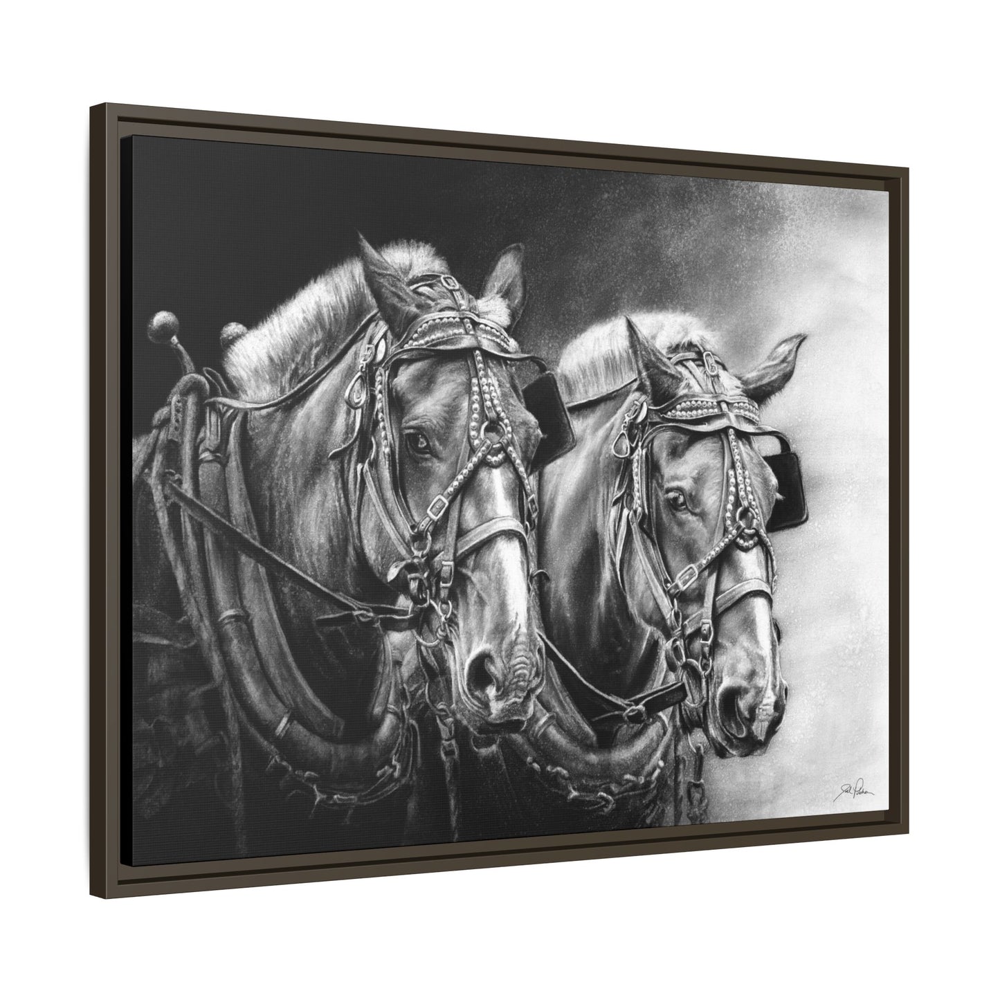 "Dream Team" Framed Canvas