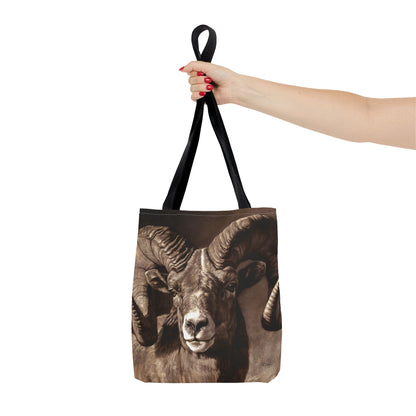 "Full Curl" Tote Bag