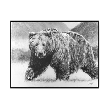 "Grizzly II" Gallery Wrapped/Framed Canvas