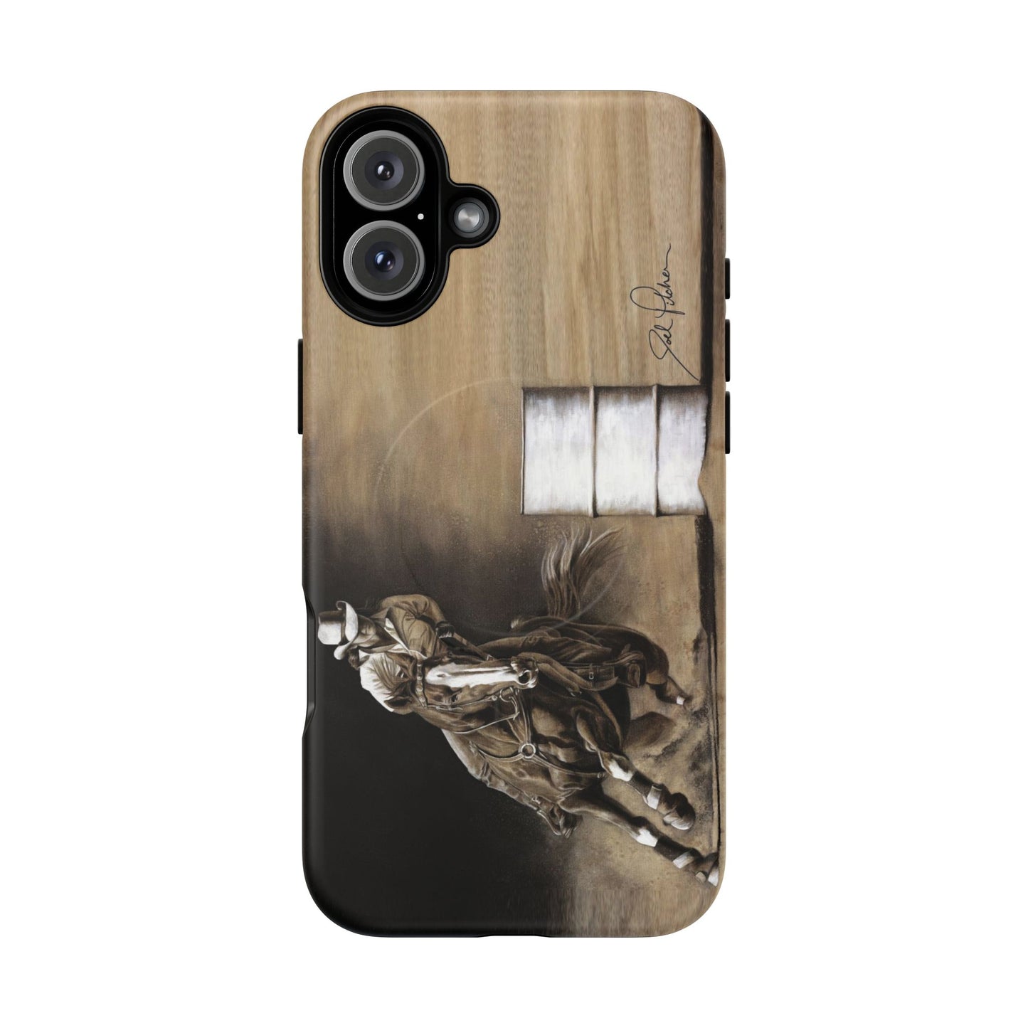 "Turn and Burn" Magnetic Tough Case