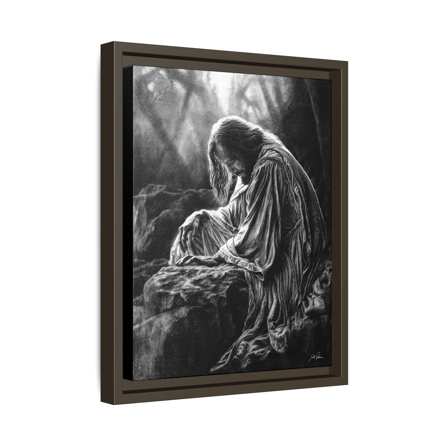 "Gethsemane" Framed Canvas