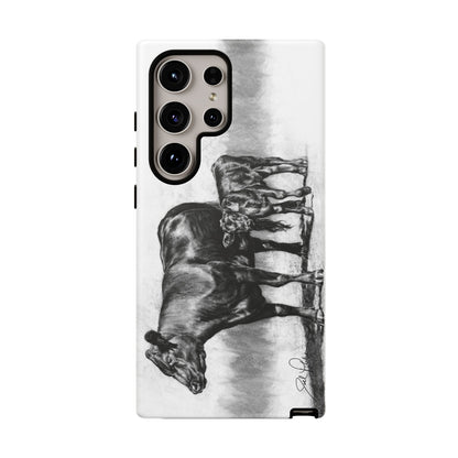 "Mama Cow & Calf" Smart Phone Tough Case