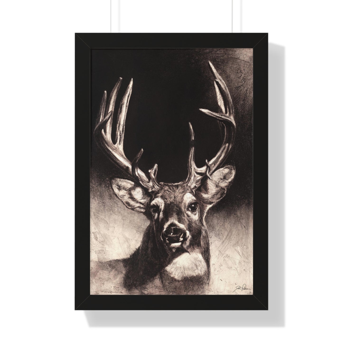 "Nice Buck" Framed Paper Print