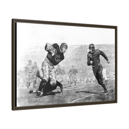 "Leatherheads" Framed Canvas