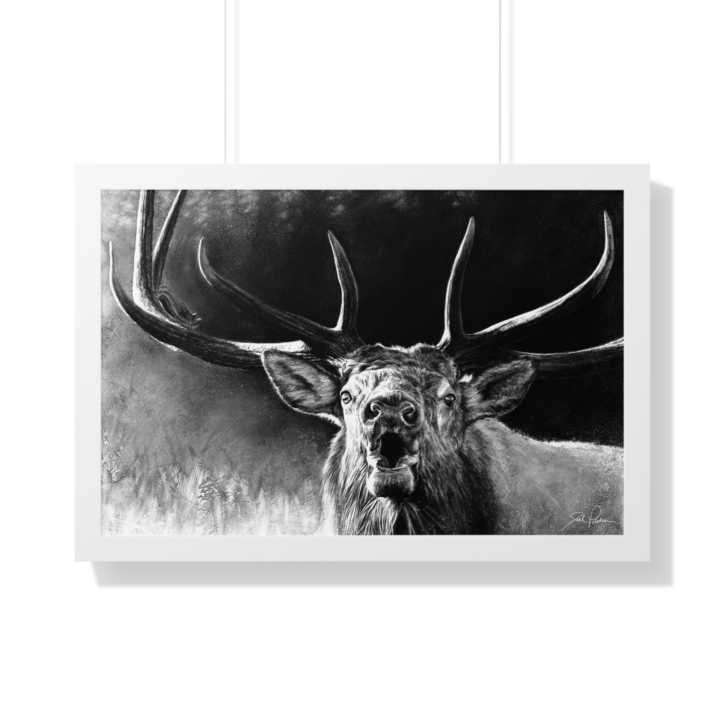 "Battle Cry" Framed Paper Print