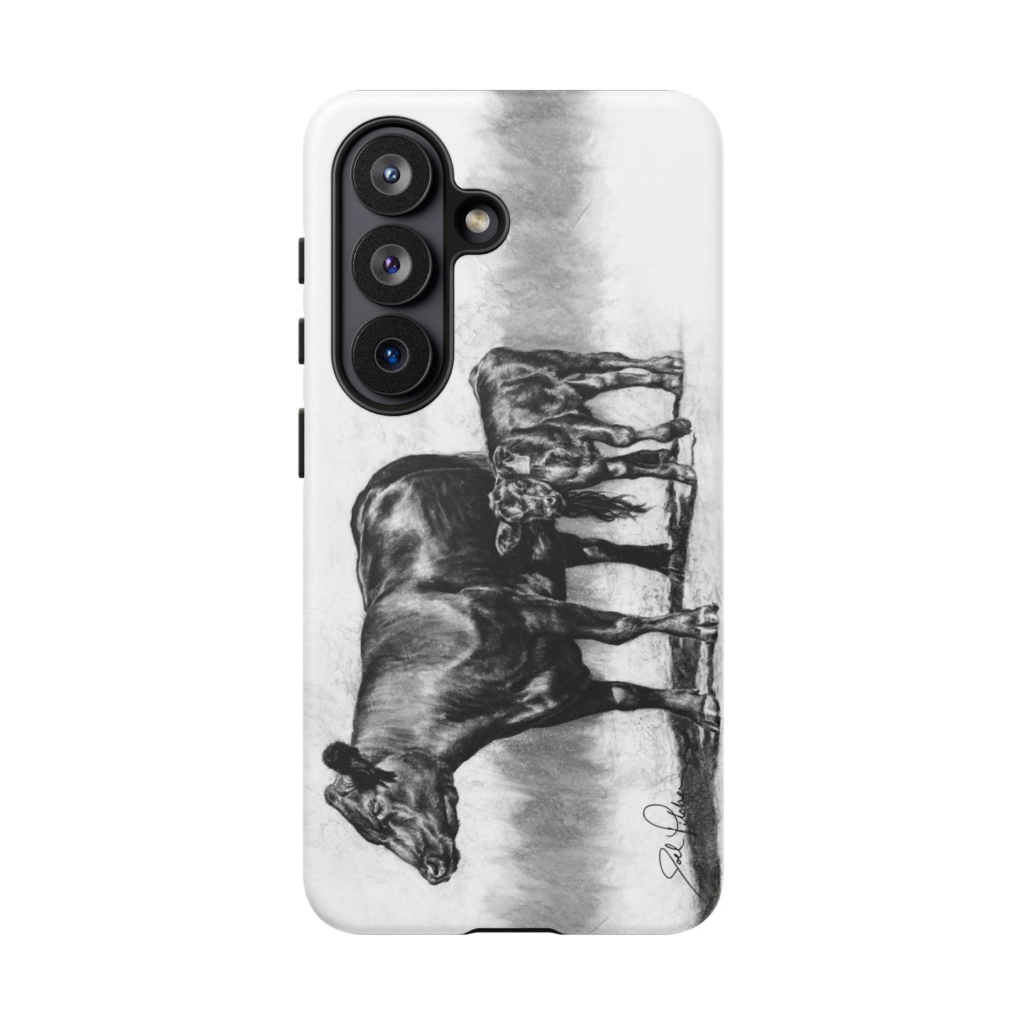 "Mama Cow & Calf" Smart Phone Tough Case
