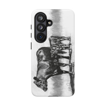 "Mama Cow & Calf" Smart Phone Tough Case
