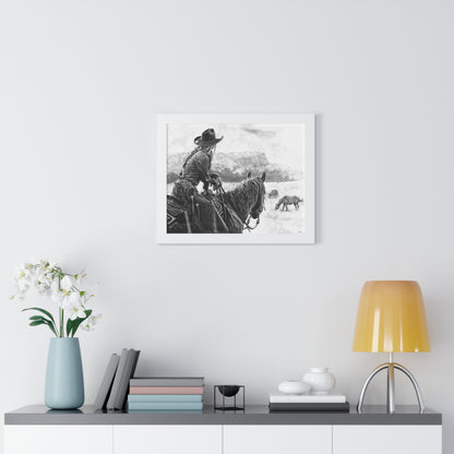 "Bridles and Braids" Framed Paper Print
