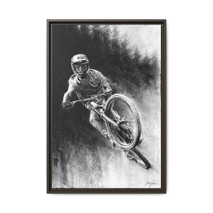 "Mountain Air" Framed Canvas