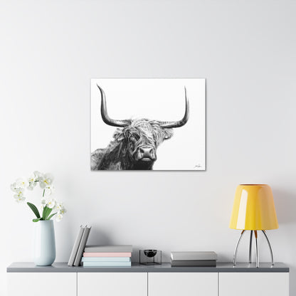 "Highlander" Gallery Wrapped Canvas