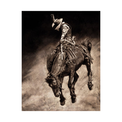 "Giddy Up" Premium Matte Paper Print.