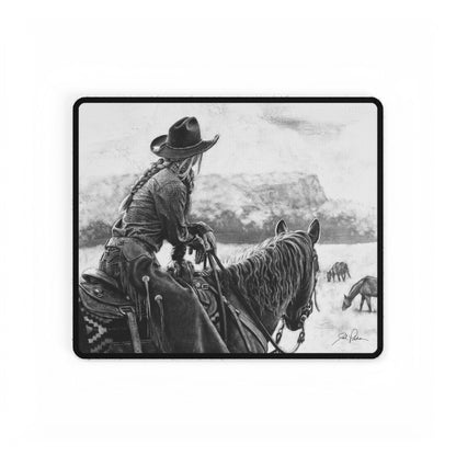 "Bridles and Braids" Mouse Pad
