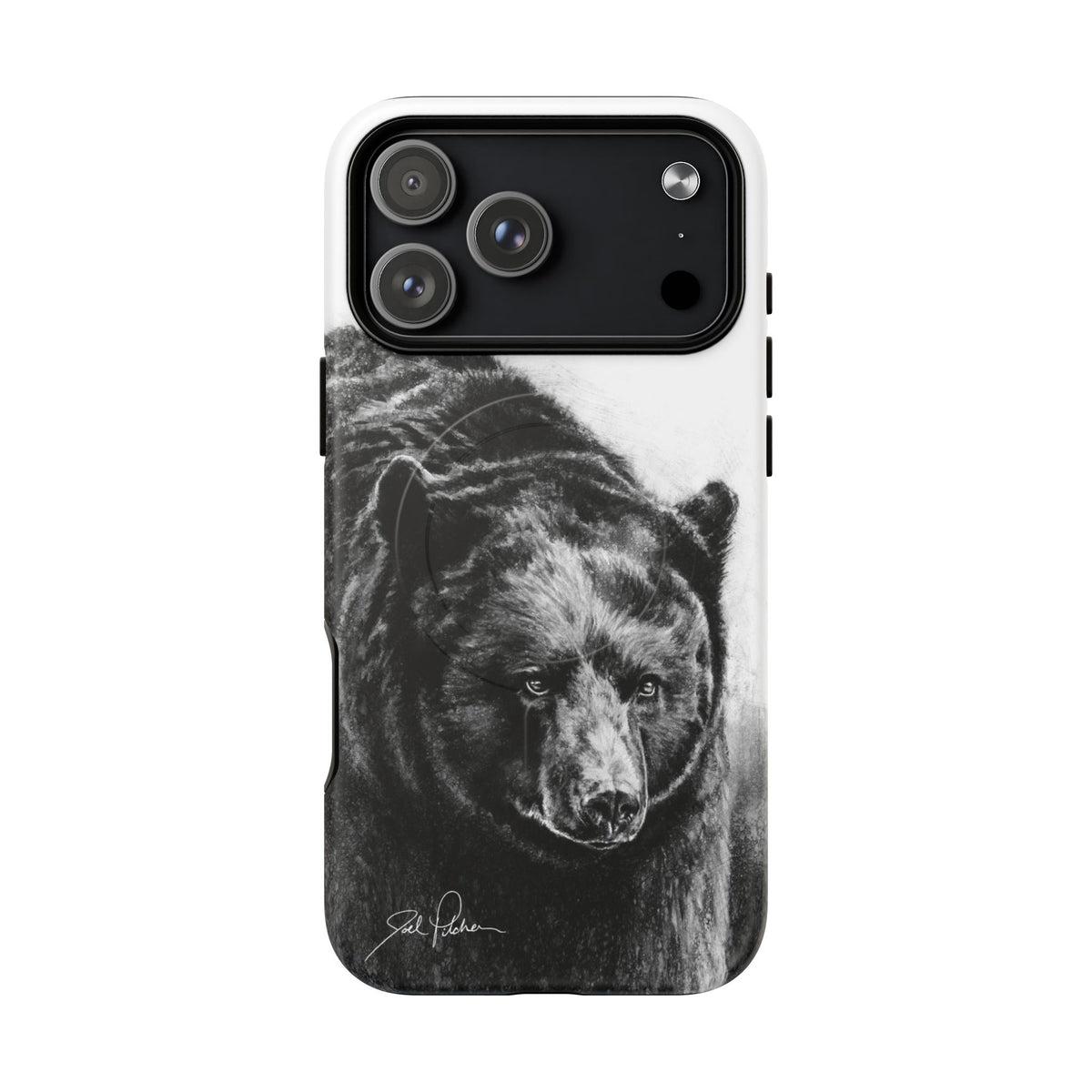 "Black Bear" Magnetic Tough Case