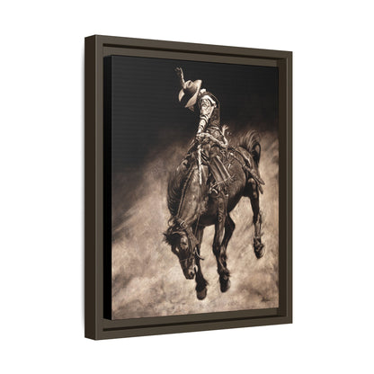 "Giddy Up" Framed Canvas