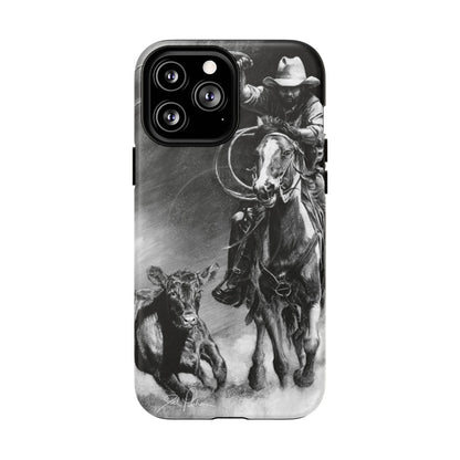 "Calf Roping" Magnetic Tough Case