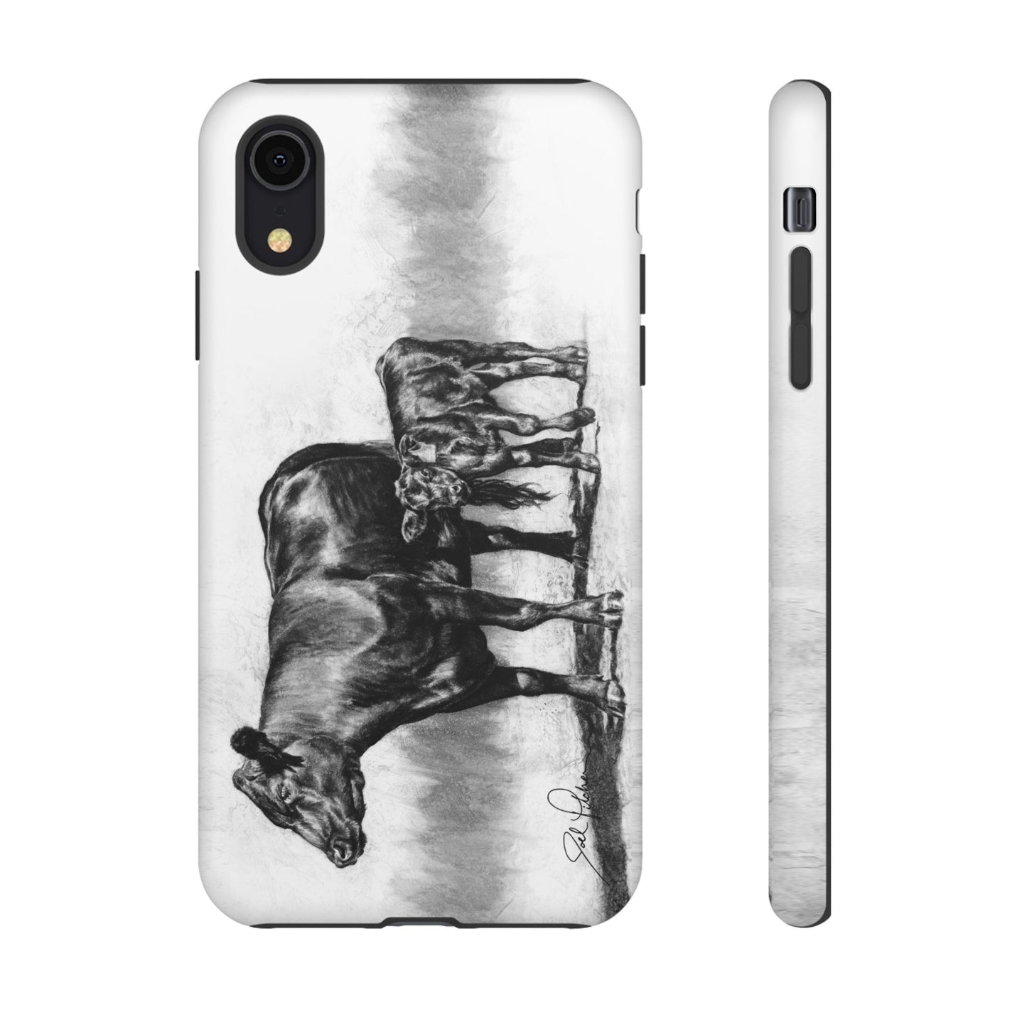 "Mama Cow & Calf" Smart Phone Tough Case