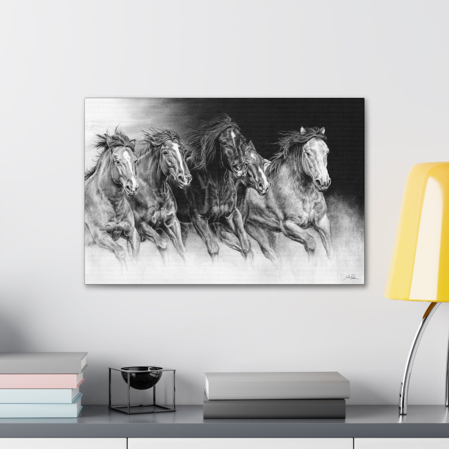 "Wild Bunch" Gallery Wrapped Canvas