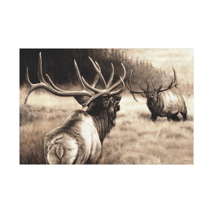 "Ready to Rumble" Stretched Canvas