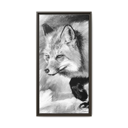 "Fox" Framed Canvas