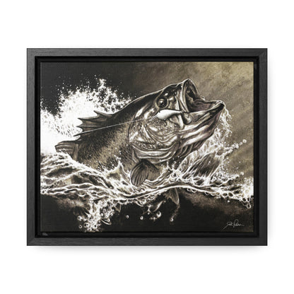 "Hooked" Gallery Wrapped/Framed Canvas