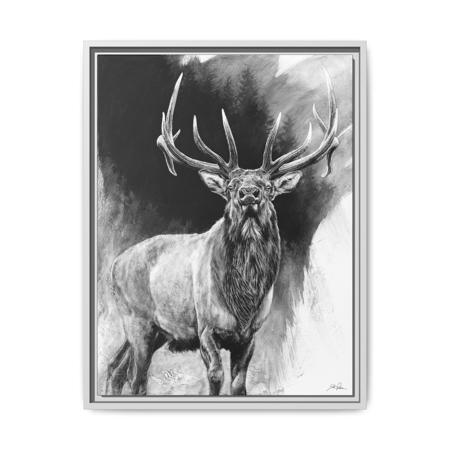 "Standing Tall" Framed Canvas