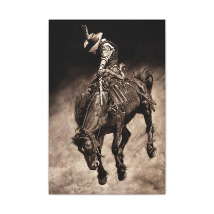 "Giddy Up" Stretched Canvas