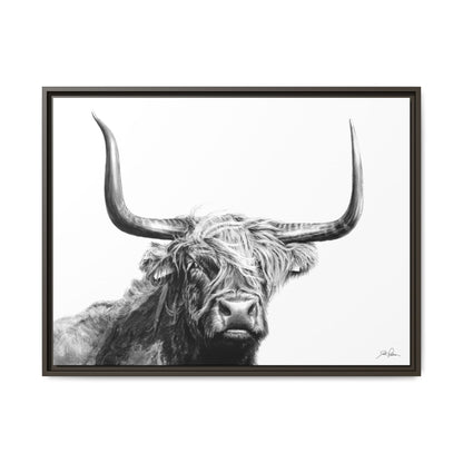 "Highlander" Framed Canvas