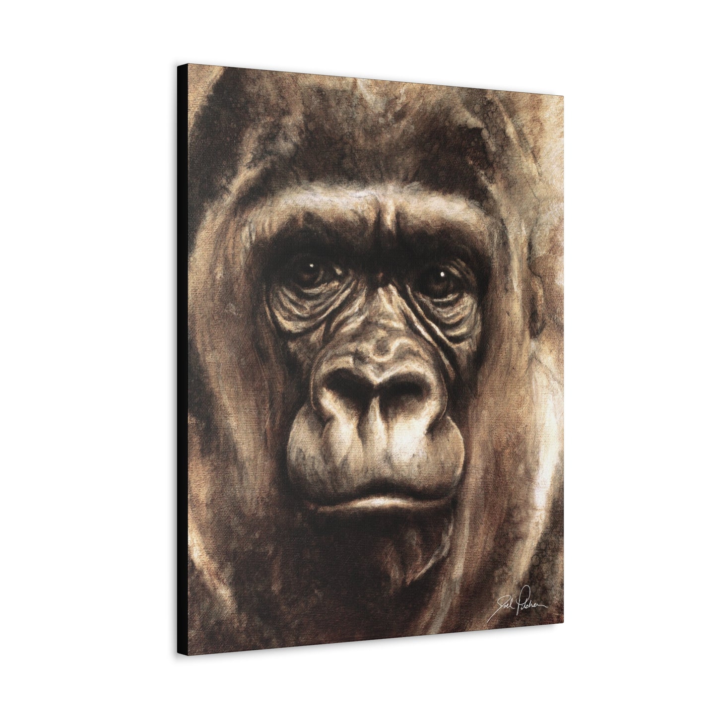 "Gorilla" Gallery Wrapped Canvas