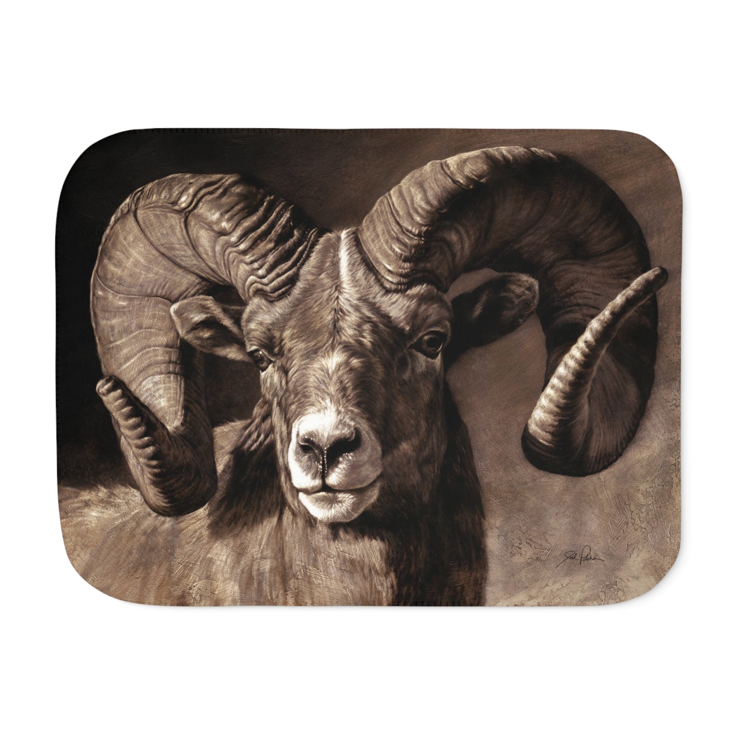 "Full Curl" Sherpa Blanket.