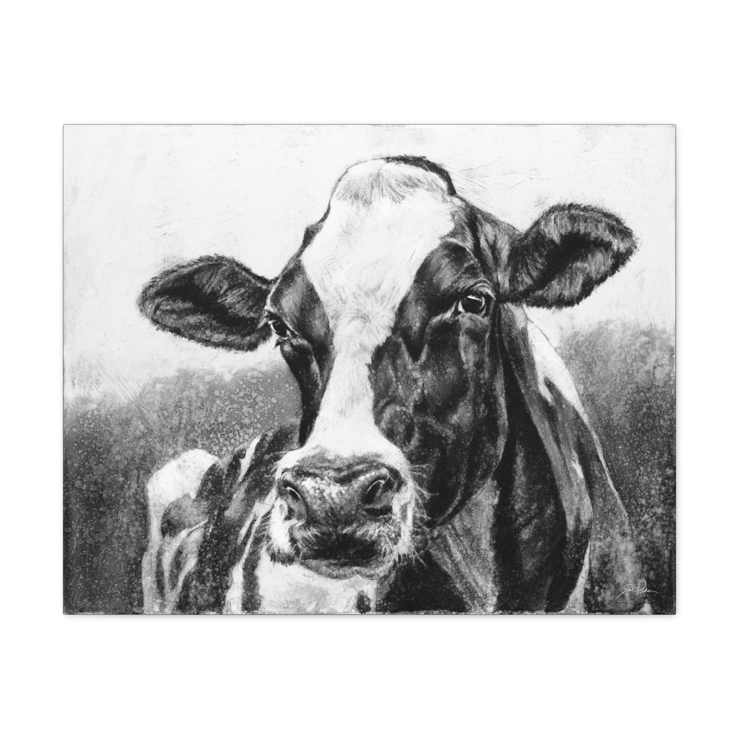 "Holstein" Stretched Canvas