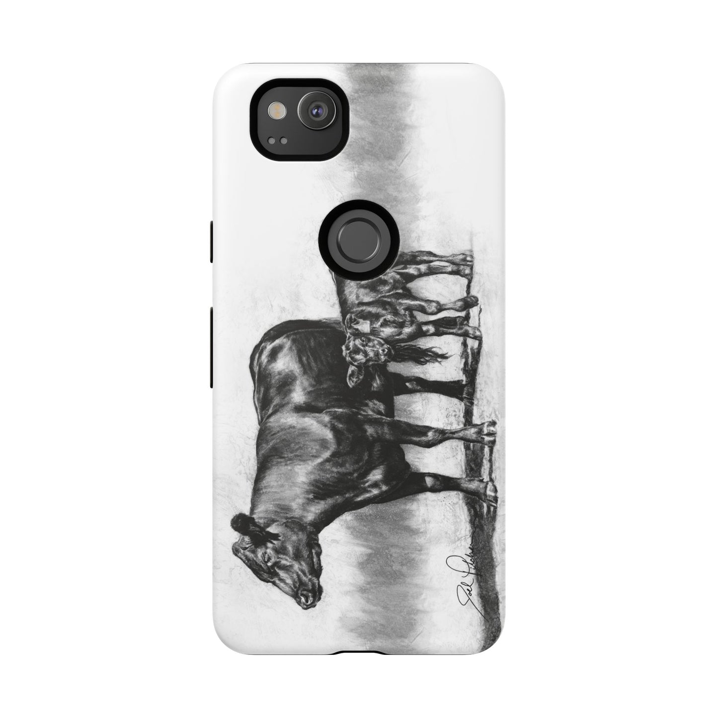 "Mama Cow & Calf" Smart Phone Tough Case