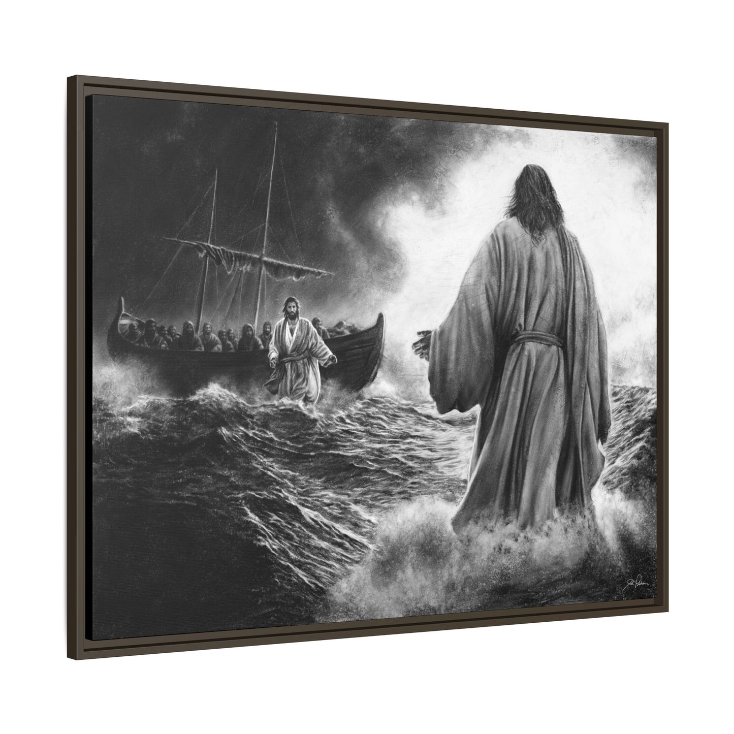 "Be Not Afraid" Framed Canvas