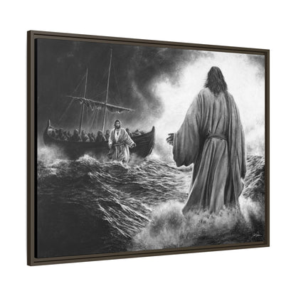 "Be Not Afraid" Framed Canvas